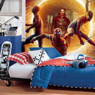 Fotomural de vinilo o póster spider man no way home