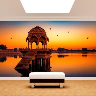 Fotomural fuerte dorado de jaisalmer la india