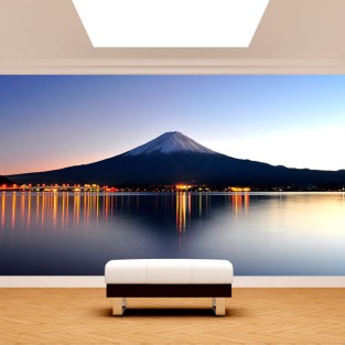 Fotomural o papel pintado monte fuji lago kawaguchi Fotomural o papel pintado monte fuji lago kawaguchi