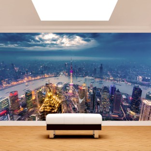 Fotomural o papel pintado skyline nueva york