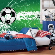 Fotomural o papel pintado dibujo fútbol fondo moderno