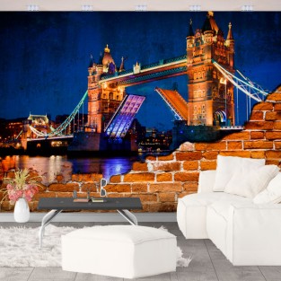 Fotomural o papel pintado pared rota london tower bridge Fotomural o papel pintado pared rota london tower bridge