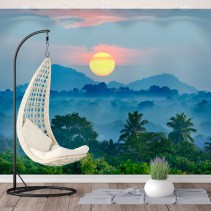 Fotomural atardecer en sri lanka