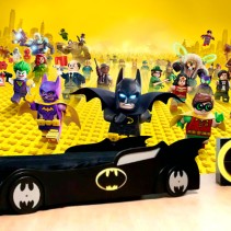 Fotomurales de vinilos batman lego
