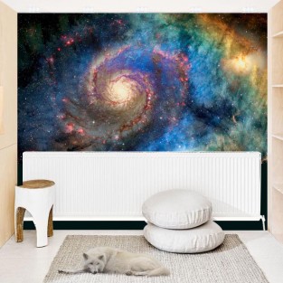 Fotomural o papel pintado galaxia en espiral Fotomural o papel pintado galaxia en espiral