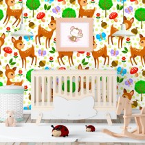 Fotomural o papel pintado infantil bambi