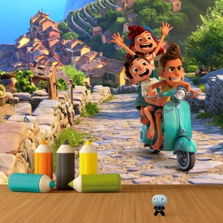 Fotomurales película luca disney pixar