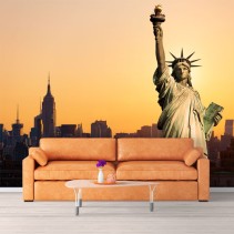 Fotomural o papel pintado estatua de la libertad nueva york