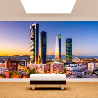 Fotomurales madrid ciudad financiera