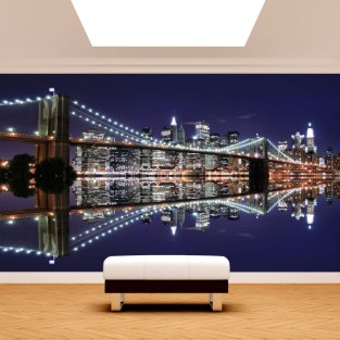 Fotomurales skyline manhattan puente brooklyn