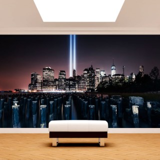 Fotomural o papel pintado skyline ciudad new york