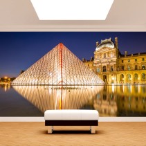 Fotomural o papel pintado museo del louvre parís