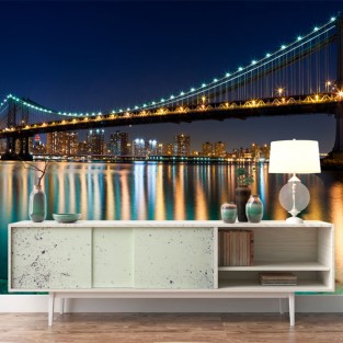 Fotomural o papel pintado puente de brooklyn