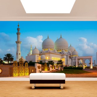Fotomural o papel pintado mezquita sheikh zayed