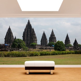 Fotomural o papel pintado yogyakarta isla de java indonesia