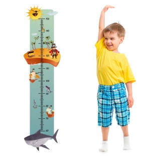 Medidor Infantil Piratas (Medida: 30 x 120 cm) Medidor Infantil Piratas (Medida: 30 x 120 cm)