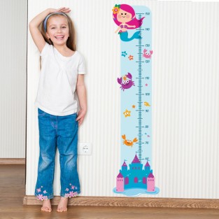 Medidor Infantil Sirena (Medida: 30 x 120 cm)