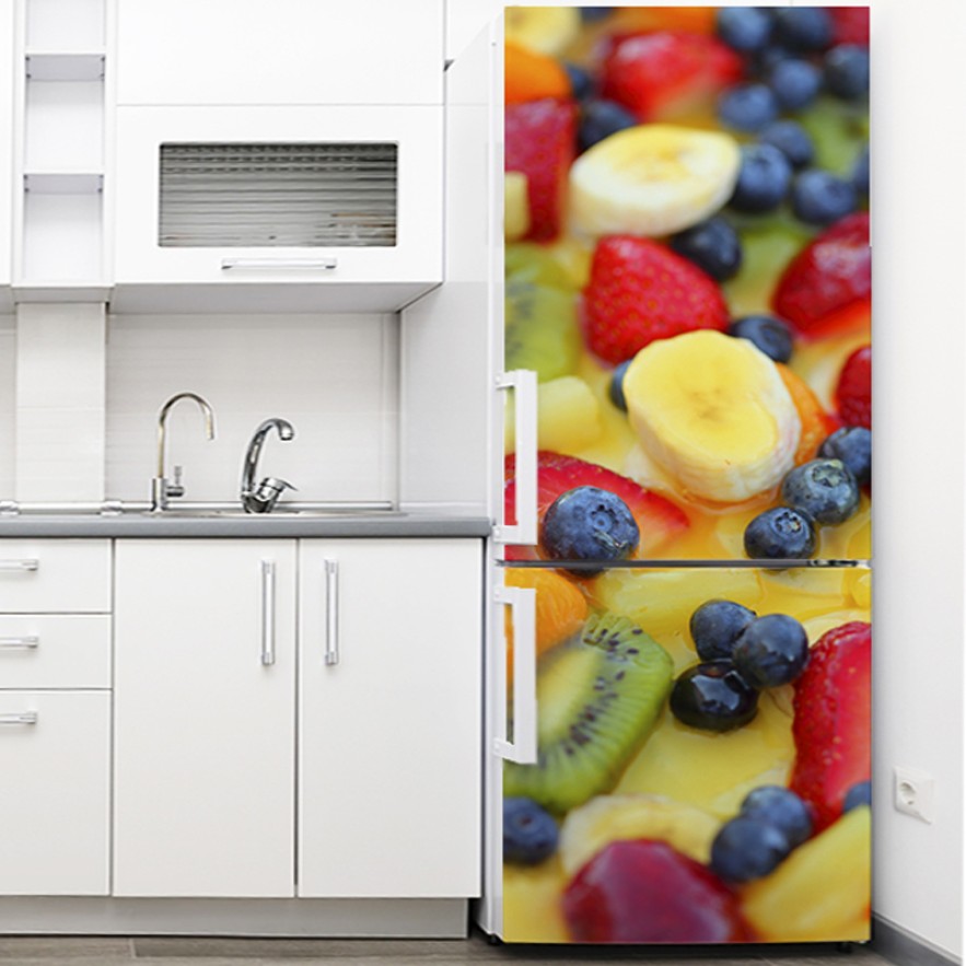 Vinilo para nevera frutas