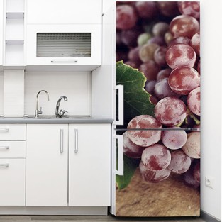Vinilo para nevera uvas Vinilo para nevera uvas