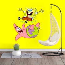 Fotomural o papel pintado bob esponja y patricio