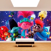 Papel pintado o fotomural película  trolls