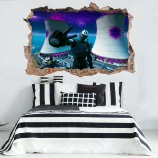 Vinilo agujero 3d fortnite bola 8 Vinilo agujero 3d fortnite bola 8