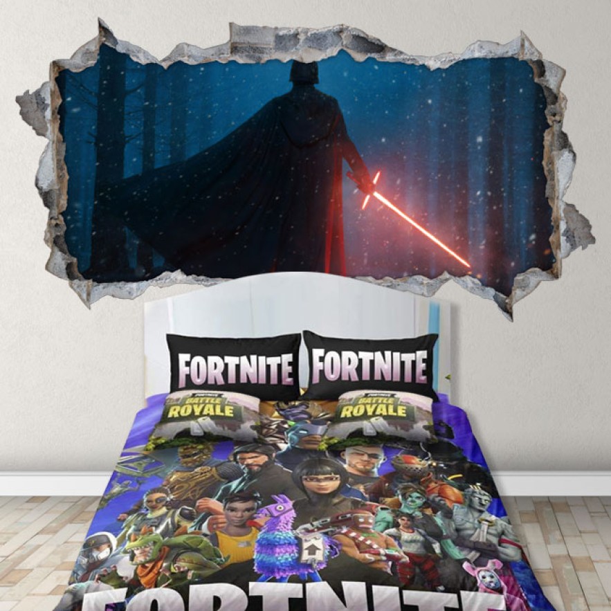 Vinilo agujero 3d skin kylo ren videojuego fortnite