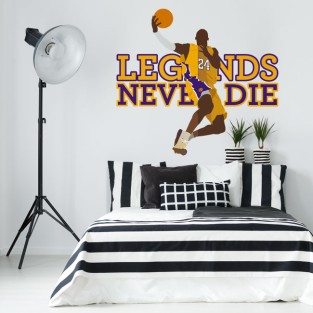 Vinilos silueta kobe bryant los angeles lakers basketball Vinilos silueta kobe bryant los angeles lakers basketball