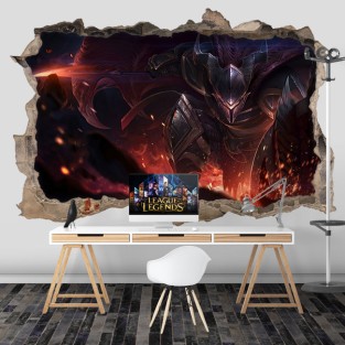Vinilos y pegatinas videojuego league of legends 3d Vinilos y pegatinas videojuego league of legends 3d
