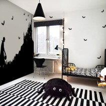 Vinilos decorativos siluetas ambiente halloween