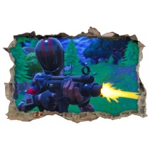 Vinilo agujero 3d videojuego fortnite