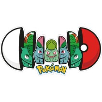 Vinilos decorativos bulbasaur