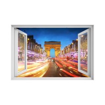 Ventana 3D Arco del triunfo París