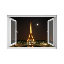 Ventana 3D París torre Eiffel