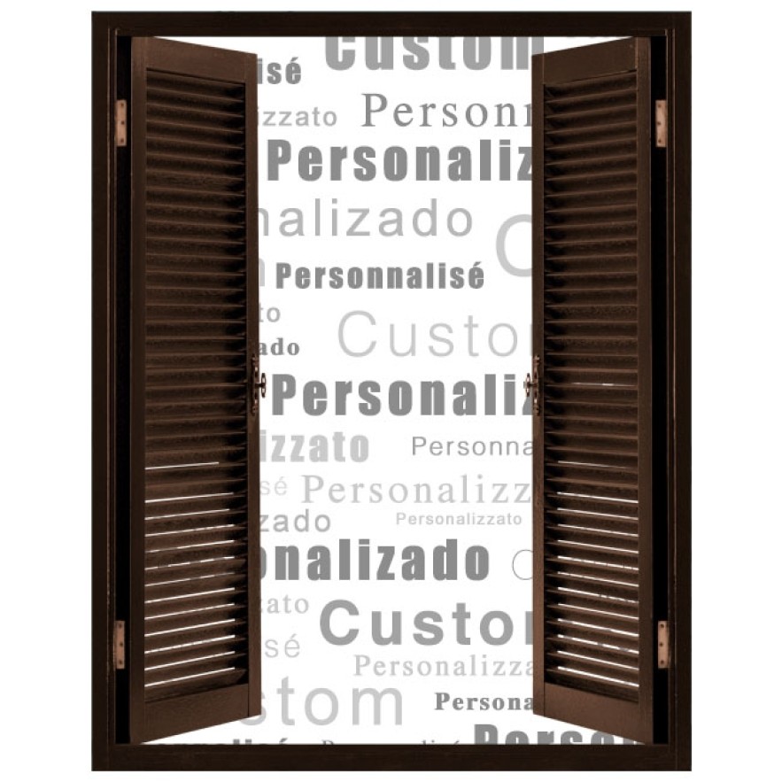 Ventanas 3d vinilos personalizados