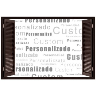 Ventanas en vinilo 3d personalizados Ventanas en vinilo 3d personalizados