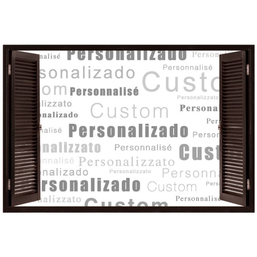 Ventanas en vinilo 3d personalizados