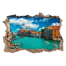 Vinilo agujero 3d venecia