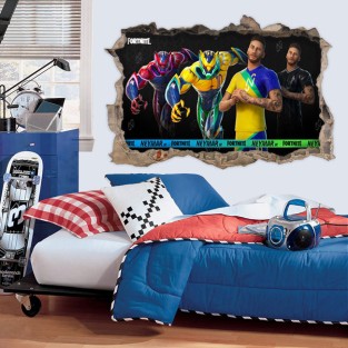 Vinilo agujero 3d neymar fortnite Vinilo agujero 3d neymar fortnite