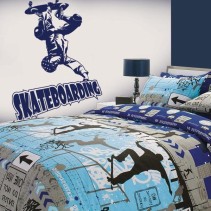 Vinilo decorativo skateboarding