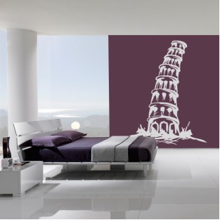 Vinilos y pegatinas dibujo torre de pisa Vinilos y pegatinas dibujo torre de pisa