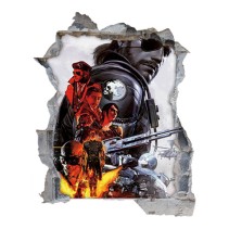 Vinilo agujero 3d videojuego metal gear