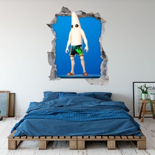 Vinilos agujeros 3d banana videojuego fortnite Vinilos agujeros 3d banana videojuego fortnite