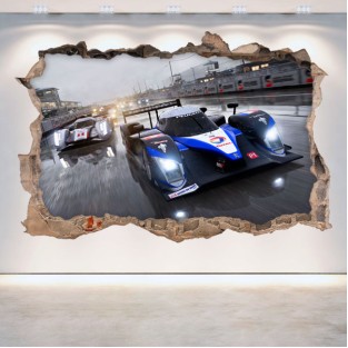 Vinilo agujero 3d videojuego forza motorsport 6 Vinilo agujero 3d videojuego forza motorsport 6