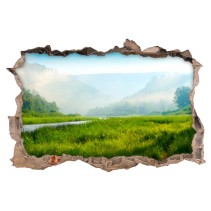 Vinilos agujero 3d naturaleza de rusia