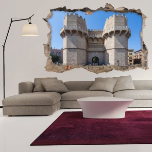 Vinilos agujero 3d torres de serranos valencia Vinilos agujero 3d torres de serranos valencia
