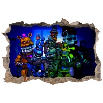 Vinilos agujero 3d videojuego five nights at freddy’s
