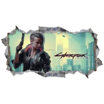 Vinilo agujero 3d judy álvarez cyberpunk 2077