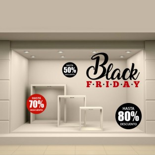 Vinilos adhesivos comercio black friday