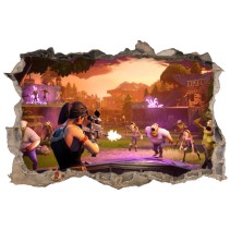 Vinilo adhesivo agujero 3d de fortnite